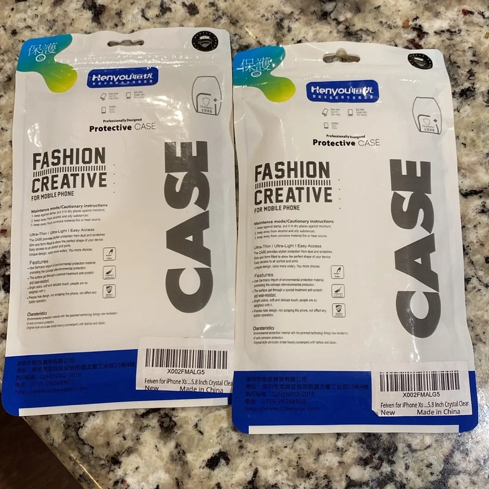 Two iPhone protective cases / covers